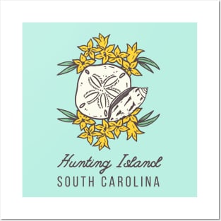 Hunting Island South Carolina SC Tourist Souvenir Posters and Art